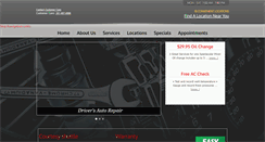 Desktop Screenshot of driversautorepair.com